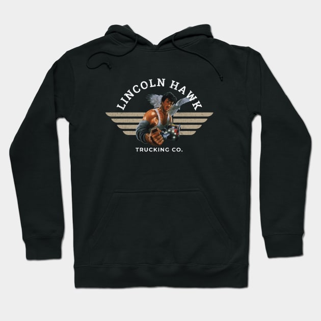 Lincoln Hawk Trucking Co. Hoodie by BodinStreet